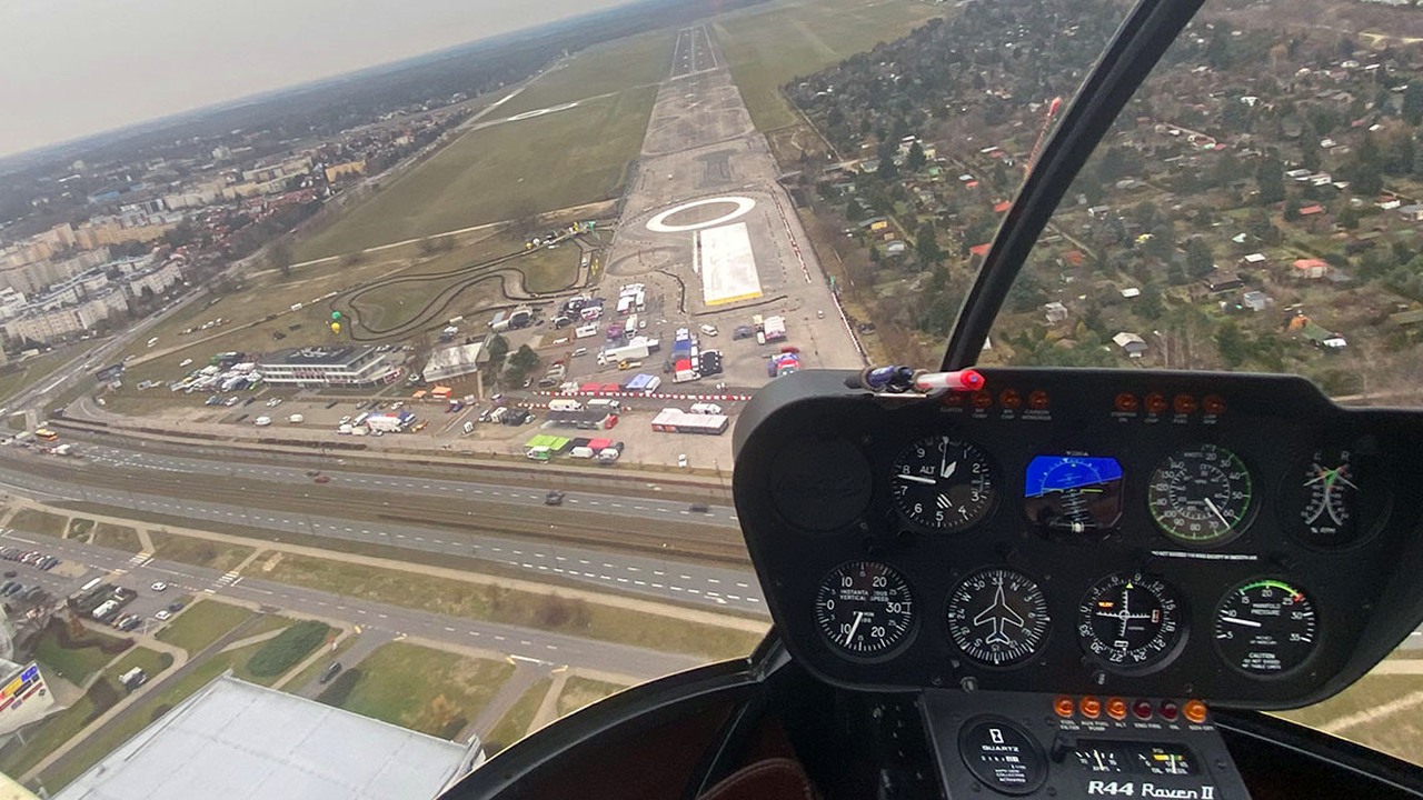 Helikopterem Nad Odcinkami Rajdu Barbórka - RAJD BARBÓRKA